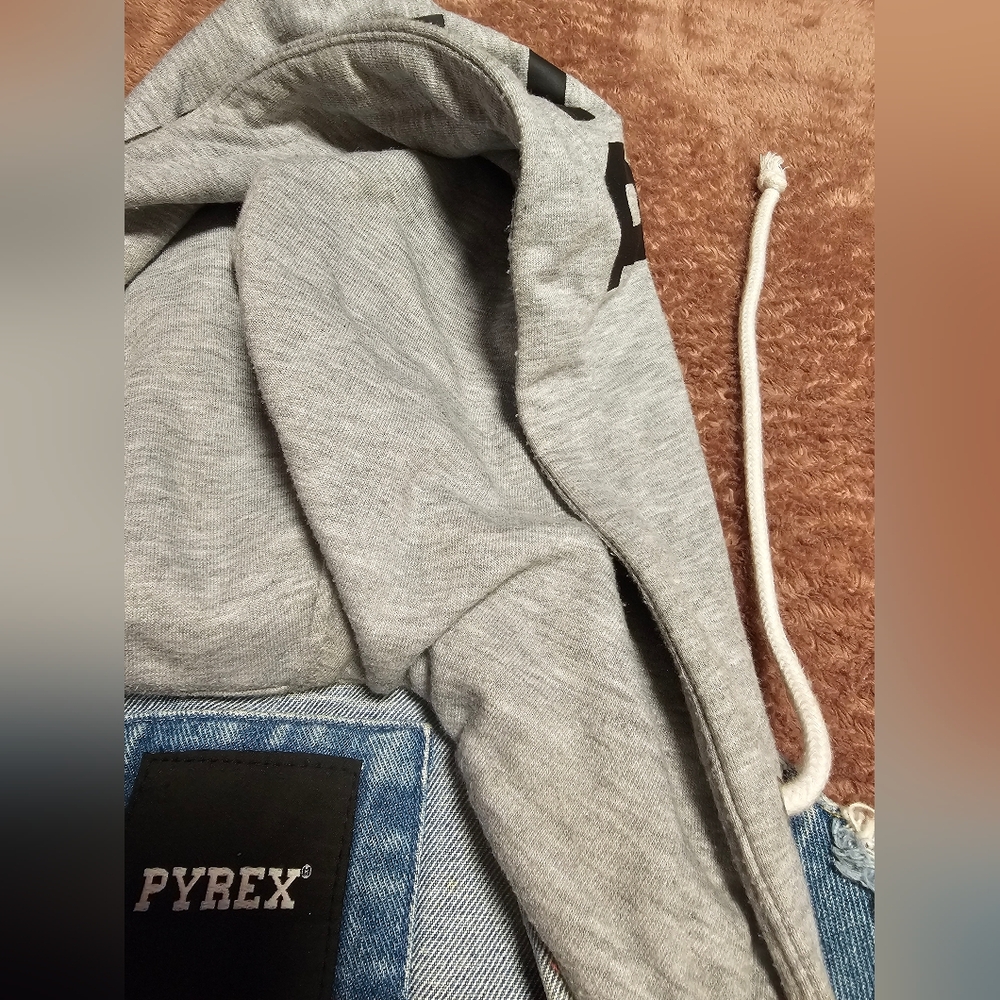 Pyrex Distressed Jean Jacket - Picture 6 of 14